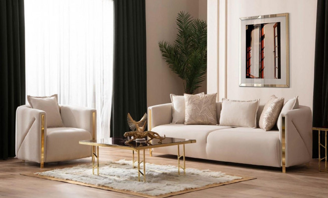 Armchair Upholstery Seat Design Couch Armchair Relax Lounge Fabric Luxury Living Room