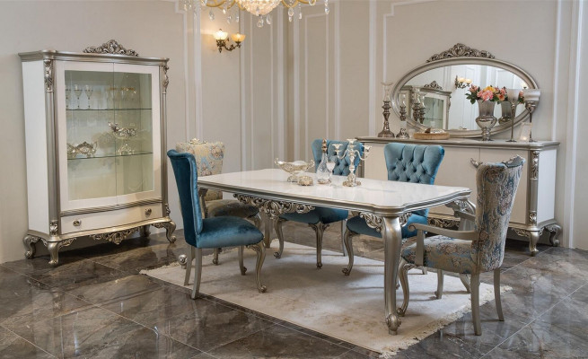 Luxury dresser mirror group wood console sideboard drawers consoles