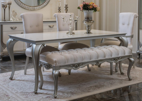 Stool Seating Benches Design Textile Fabric Living Room Bench Luxury Chesterfield