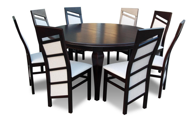 Dining table + 8 chairs dining room set dining group classic table 9-piece chair tables