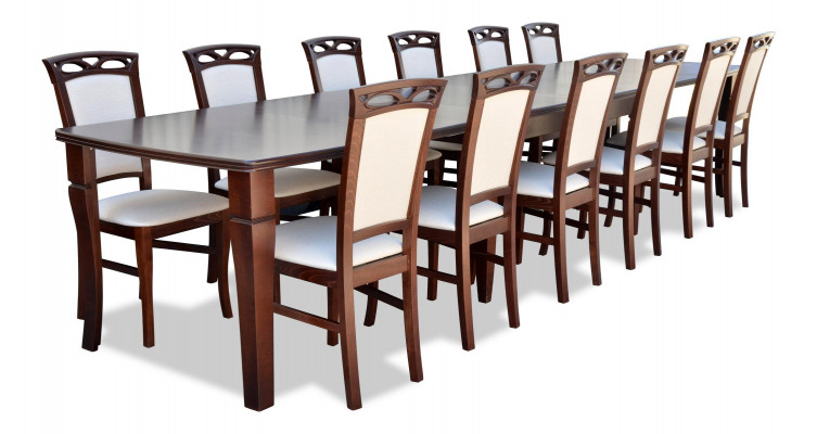Dining Table 12 x Chairs Dining Room Set Dining Group Modern Chairs Table Tables 13-piece set.