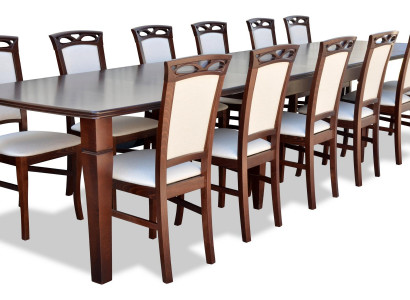 Dining Table 12 x Chairs Dining Room Set Dining Group Modern Chairs Table Tables 13-piece set.