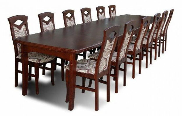 Dining table + 12 chairs dining room set dining group classic table tables new