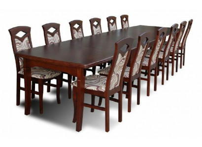 Dining table + 12 chairs dining room set dining group classic table tables new
