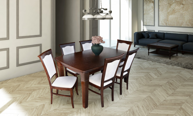 Designer 400cm wooden table conference table tables meeting dining room table
