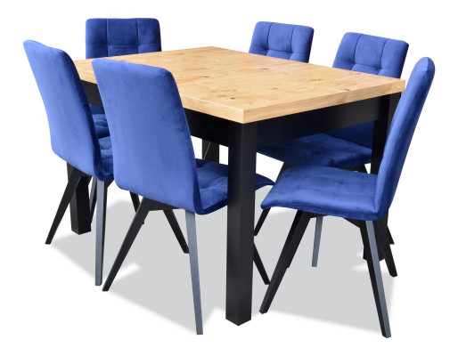Dining Table 6x Chairs Dining Room Set Dining Group Classic Table 7-piece Set Chair New