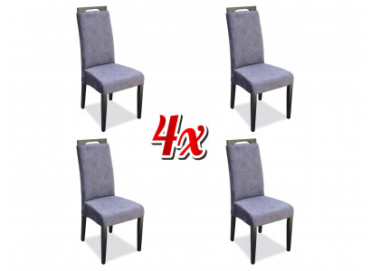 Kitchen dining set group chair suite seat cushion wood 4x chairs adjustable chairs