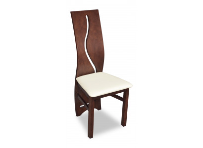 Dining room upholstered seat chairs set complete K3 design 4x chair set