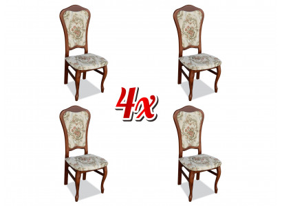 Chair cushion design lounge kitchen seat set armchair new 4x chairs new