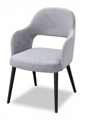Design chair, armchair, upholstered chairs, luxury textile armchair, dining room, new.