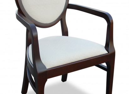 Luxury Design Upholstered Chair Chairs Seat Back Office Dining Room Wood K59 NEW