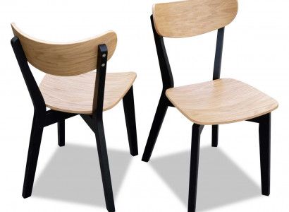 Chair Brown Luxury Dining Room Wood Modern Furniture Design Elegant New