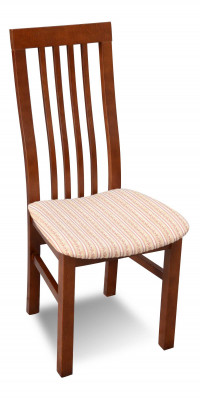 Chair Brown Design Living Room Dining Room Wood Chairs Upholstery Furniture New