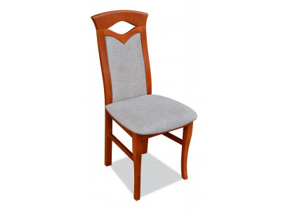 Upholstered chair armchair royal classic chairs upholstery backrest seat wood new!