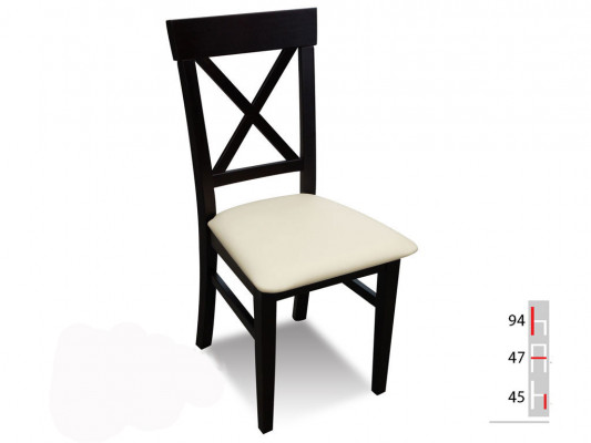 Solid wood chair modern country designer dining chair kitchen decorative