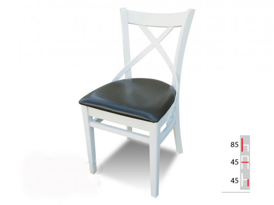 Solid wood chair modern designer silver dining chair kitchen decorative