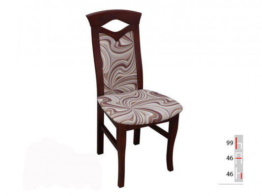 Solid Wood White Chair Modern Designer Dining Chair Kitchen Decorative