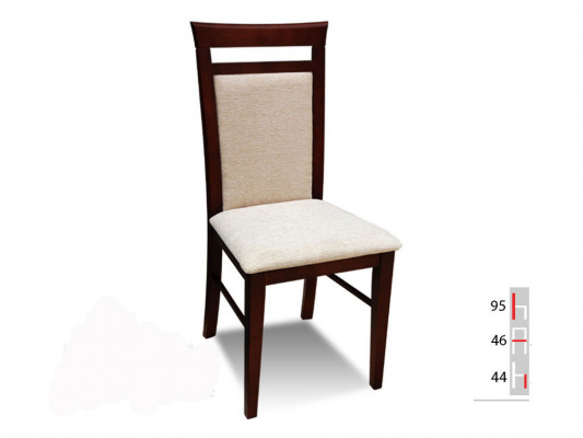 Solid wood chair, wood designer, white chair, dining room chair, classic, decorative