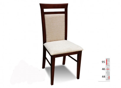 Solid wood chair, wood designer, white chair, dining room chair, classic, decorative