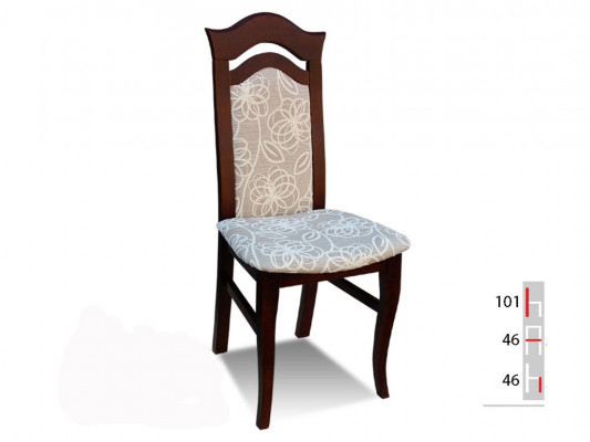 SOLID WOOD WOOD DESIGNER DINING CHAIR FABRIC CHAIR CLASSIC DECORATIVE