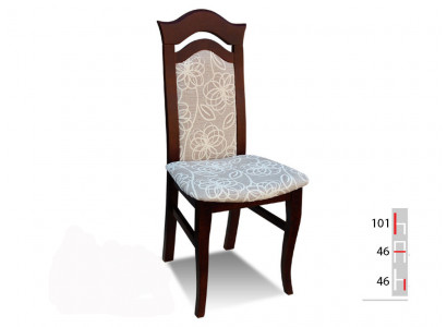 SOLID WOOD WOOD DESIGNER DINING CHAIR FABRIC CHAIR CLASSIC DECORATIVE