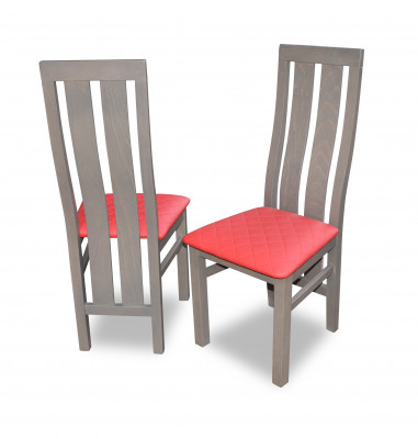 Wood Luxury Design Upholstered Chair Chairs Seat Back Office Dining Room
