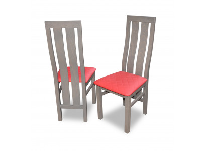 Wood Luxury Design Upholstered Chair Chairs Seat Back Office Dining Room