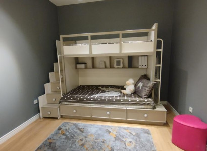 Bunk bed loft bed Modern children's youth bunk bed Beds New