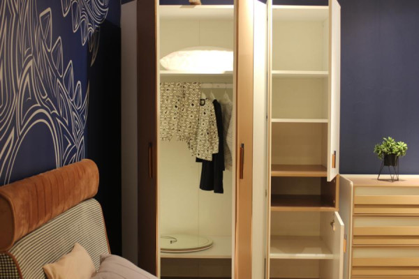 Wardrobe Cabinets Closet Design Wood Children's Room Modern Furniture New