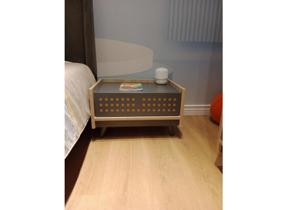 Noble children's bedside designer furniture console tables for children's room in gray