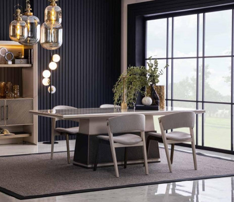 Luxury dining table dining tables table dining set dining group tables 4x chairs chair