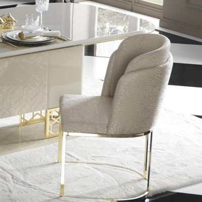 Luxury dining room set: dining table with 4 chairs, dining group, dining set, chair group.