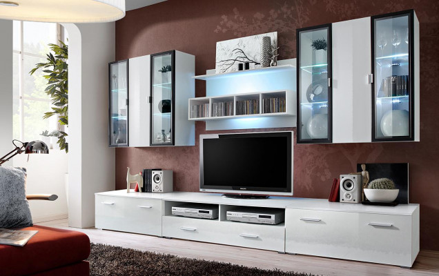 Designer TV stand living room furniture wood modern furniture