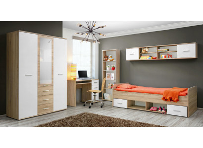 Complete youth room modern children's room designer desk set luxury furniture
