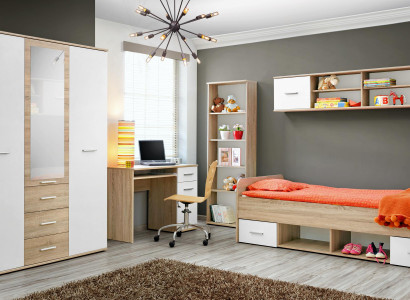 Complete youth room modern children's room designer desk set luxury furniture
