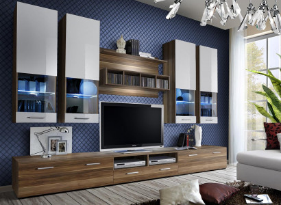 Luxury TV stand living room RTV lowboard designer wall shelf modern wall unit