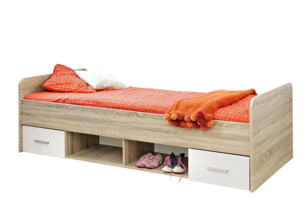 Children's Room Set Bed, Nightstand, Designer Wardrobe, Modern Furnishing 4-piece