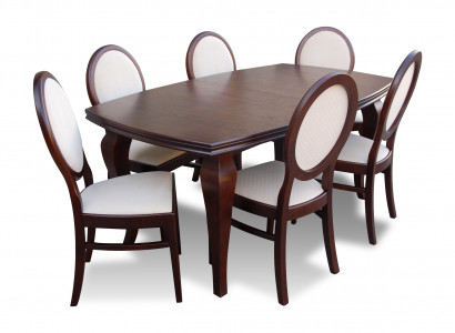 Designer chairs table set complete living room dining room