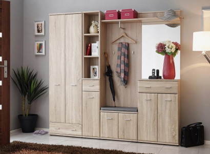 Coat rack wardrobe hallway wardrobe design furniture luxury furnishings new shelf