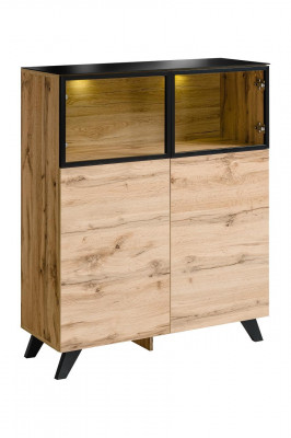 Display cabinet living room furniture cupboard wood furnishing luxury modern design