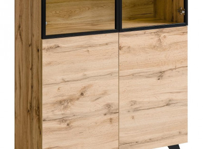 Display cabinet living room furniture cupboard wood furnishing luxury modern design