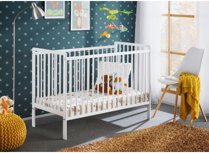 Baby bed bedroom children's bed furniture children's room designer white furniture new