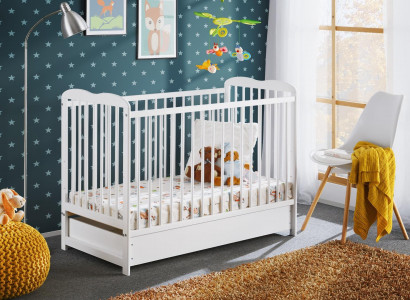 Children's room bed furnishing design modern baby crib new luxury wood furniture