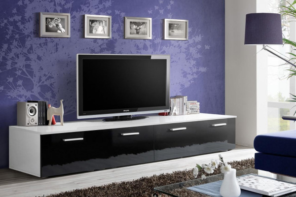 Designer living room TV stand luxury furnishings modern design wood furniture