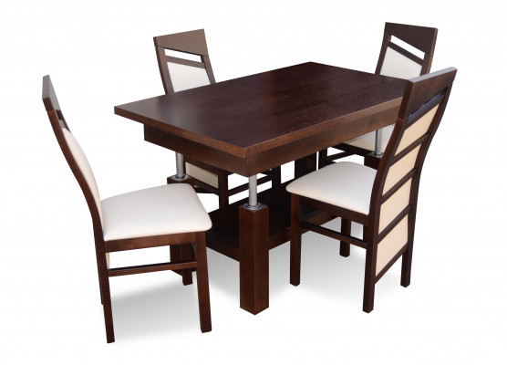 Designer table + 4 chairs sets complete decor living room dining room