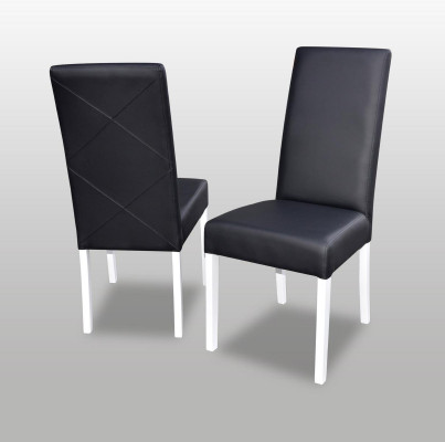 Dining Room Chairs Leather Group Suite Wood Set 8x Chair Set Armchair Suite New