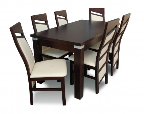 Dining table with 6 chairs seating set table chair set dining room ensembles design.