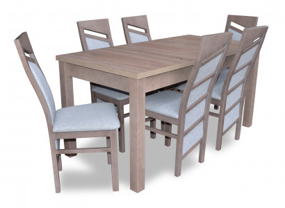 Dining room set table + 6 chairs chair set dining sets tables dining group