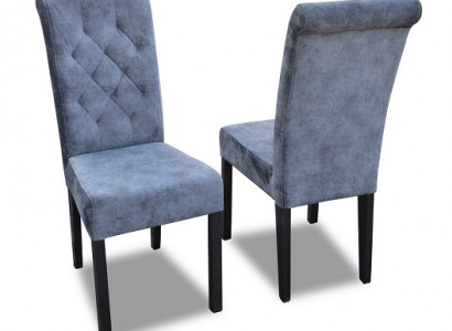 6x Chesterfield Chair Set Padded Seat Dining Room Chairs Reclining Leather K11