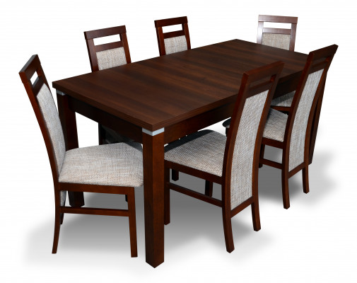 Dining set dining table set dining room table wood 6x chairs chair